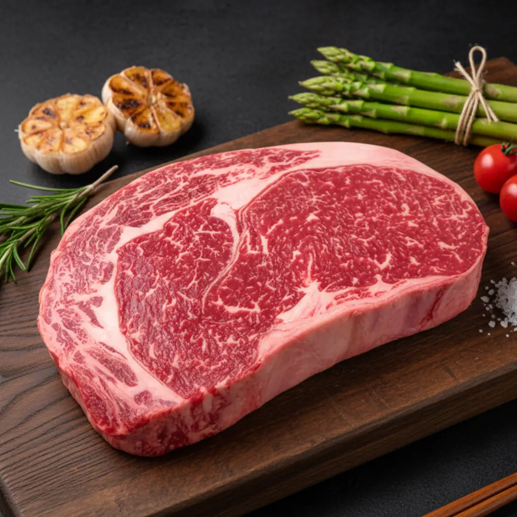2 Yugo Wagyu Beef Ribeye Steak MB 67.webp