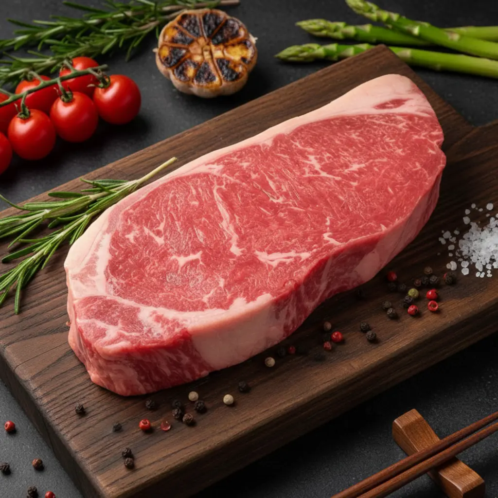 4 Kimberly Red 150 Days Grain Fed Beef Striploin (Portion Cut).webp