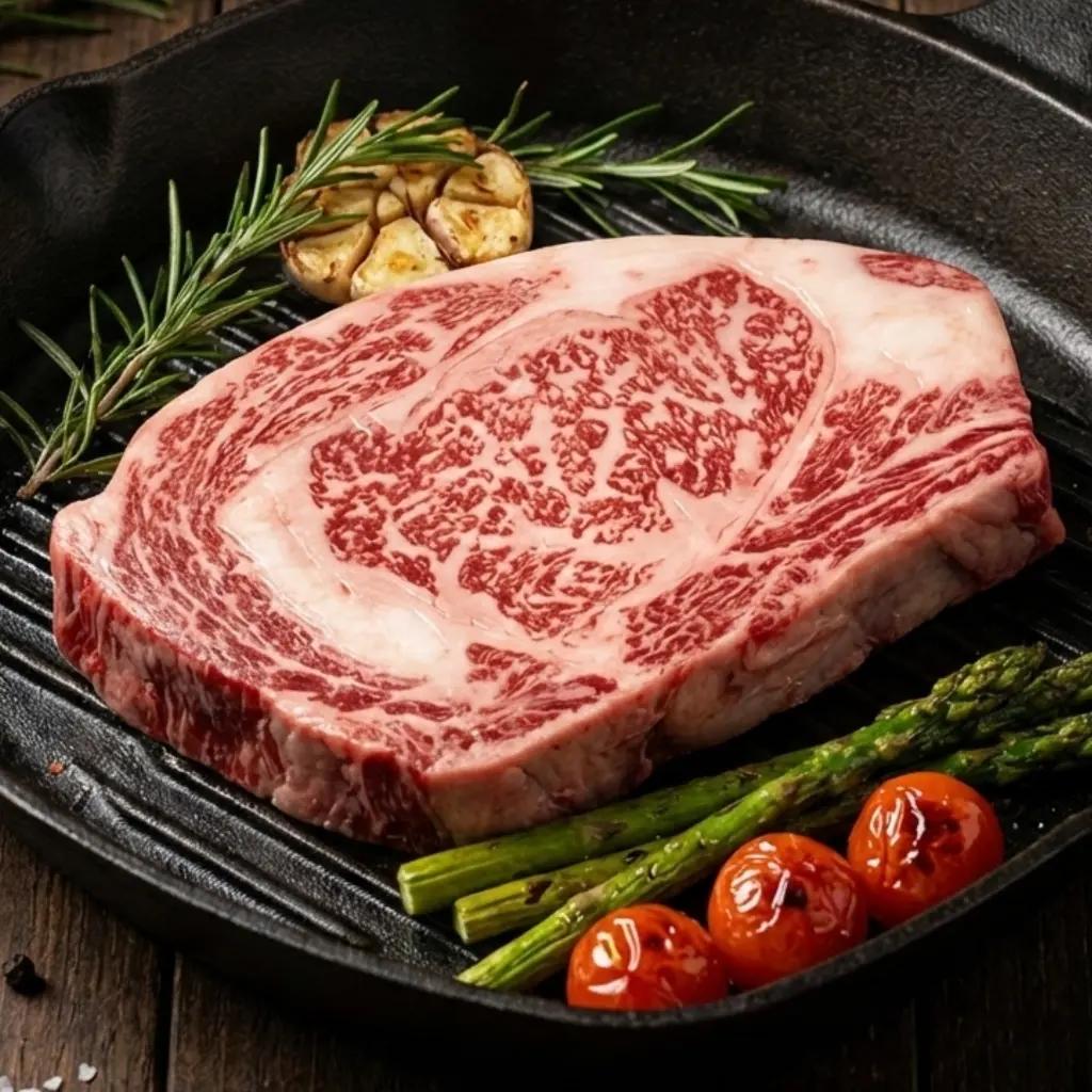 Kagoshima Wagyu A4 Ribeye Steak (Portion Cut) เนื้อคาโกชิม่าวากิว ริบ ...