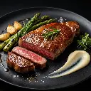 1 Yugo Wagyu Beef Striploin Steak MB 67.webp
