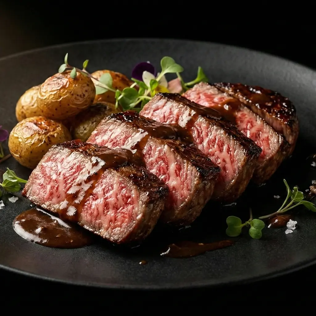11 Yugo Wagyu Beef Striploin Steak MB 67.webp