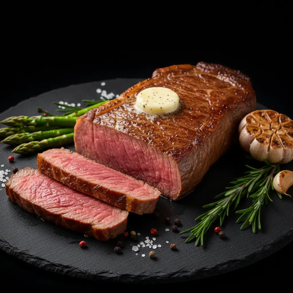 Rosedale Ruby 180 Days Grain Fed Beef Striploin Steak Cut | The ...