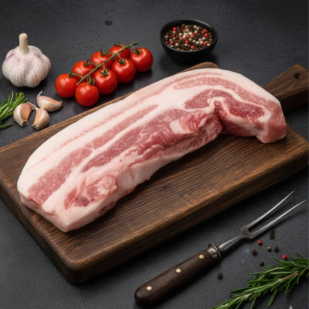 Kagoshima Nanshu Natural Pork - Belly  หมูสามชั้นคาโกชิมา นันชู เนเชอรอล