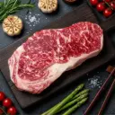 Hokkaido Tokachi Nobels Herb Striploin Steak (Portion Cut) เนื้อฮอกไกโด โทคาชิ โนเบลส์ เฮิร์บ สตริปลอยน์ สเต็ค
