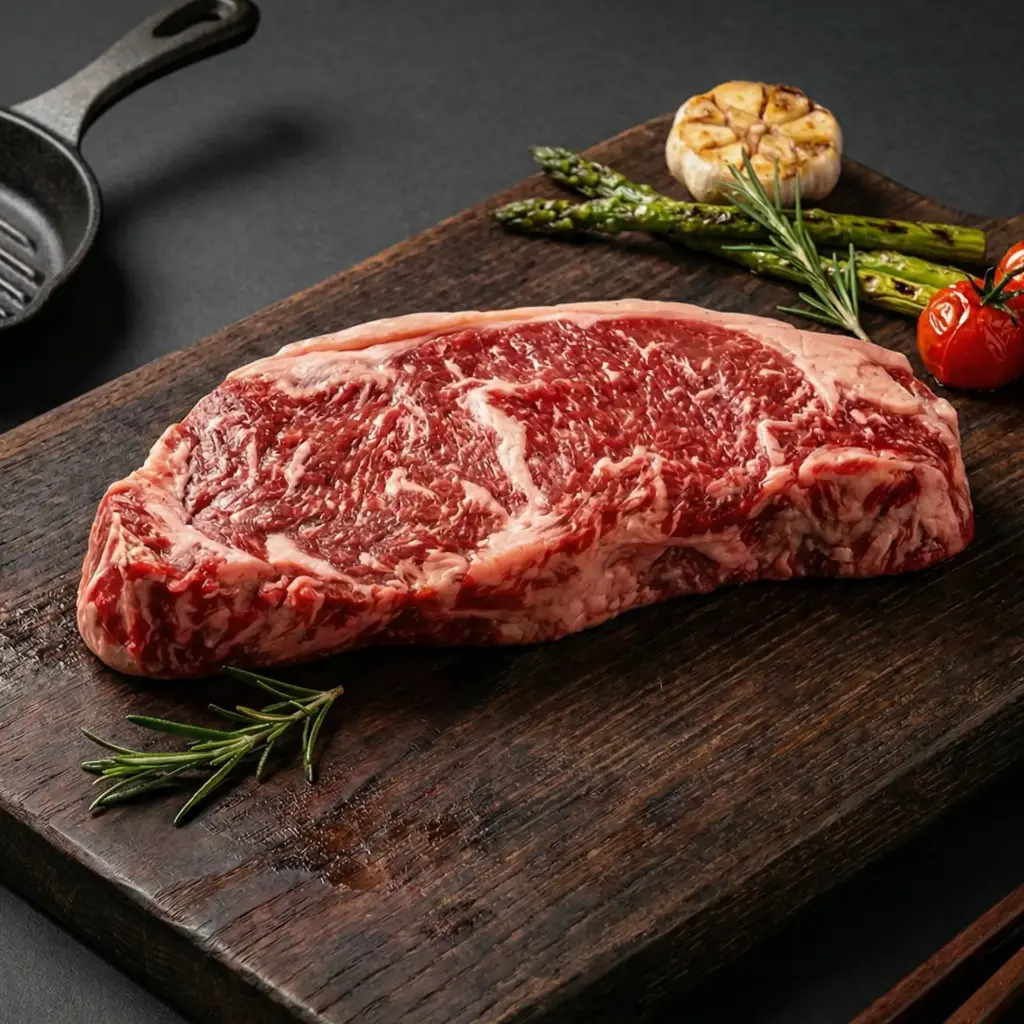 Diamantina Australian Grain-Fed Striploin Steak (Portion Cut) ไดอะแมนทินา ออสเตรเลียน เกรนเฟด  สตริปลอยน์ ตัดสเต็ค