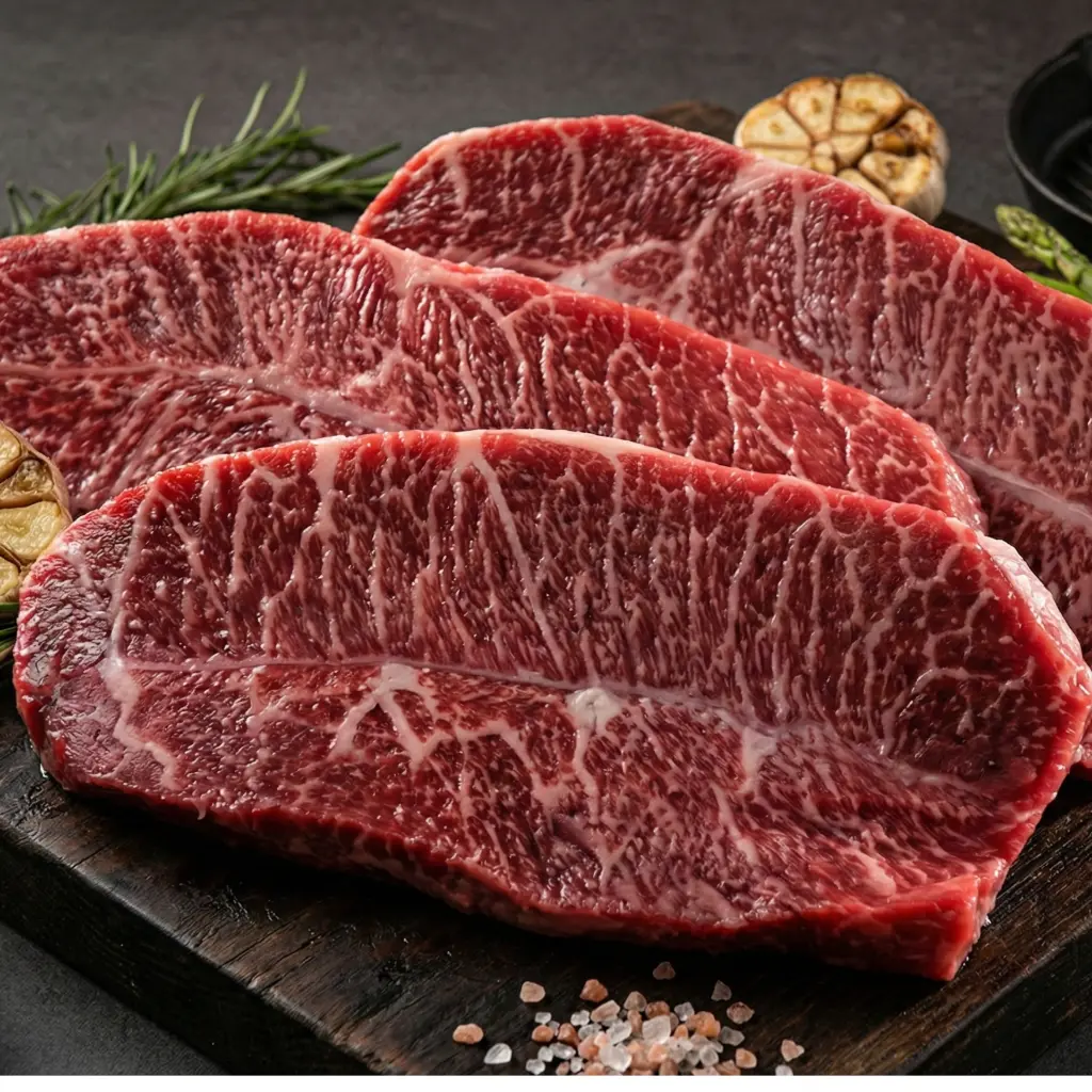 Rosedale Ruby 180 Days Grain Fed Beef Oyster Blade (Portion Cut) เนื้อออสเตรเลีย เกรนเฟด 180 วัน ใบพาย ตัดสเต็ค