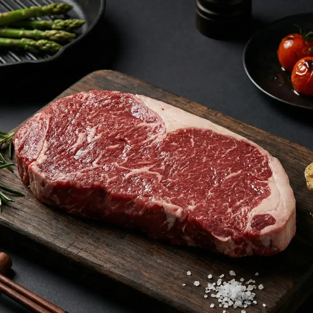 Sondella 100 Days Grain Fed Beef Striploin (Portion Cut) เนื้อออสเตรเลีย เกรนเฟด 100 วัน สตริปลอยน์ ตัดสเต็ค