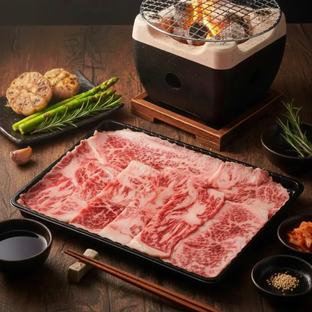 Oita Wagyu A5 Yakiniku โออิตะ วากิว A5 ยากินิคุ 250g/pack