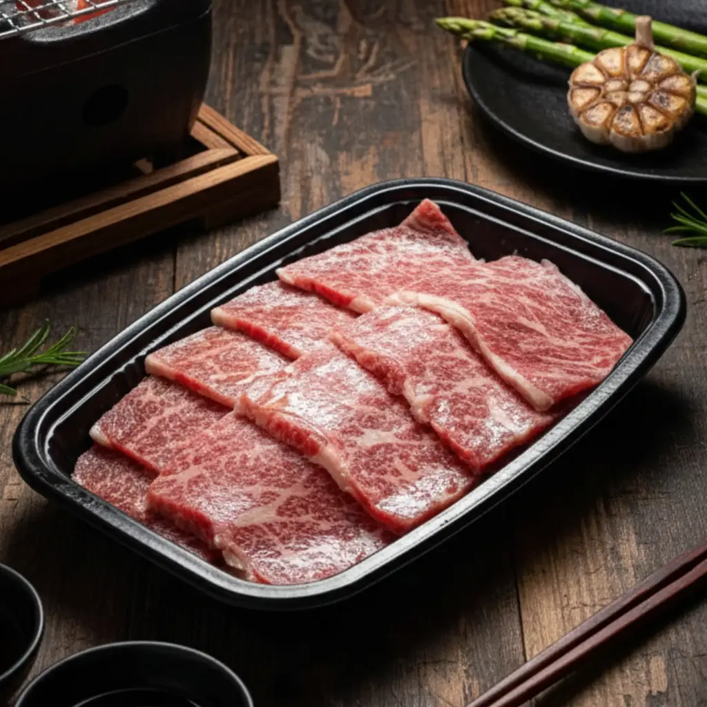 Tokachi Nobels Herb Chuck Roll Yakiniku pack (500g)