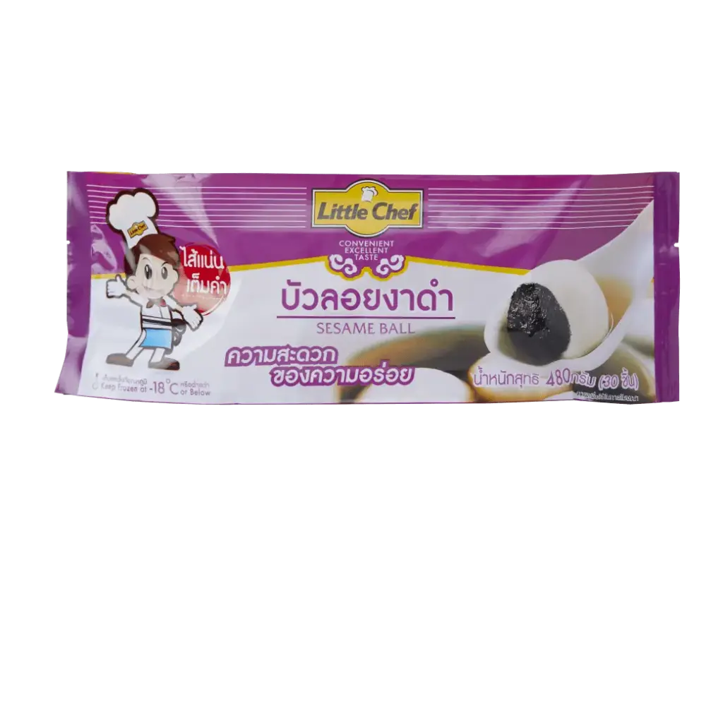 บัวลอยงาดำ 480g (3t x 10pcs x 16g) - Pack