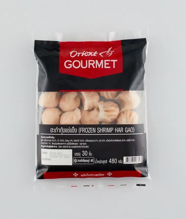 ฮะเก๋ากุ้ง 480g (1bg x 30pcs x 16g) - Pack