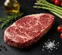 Kagoshima Wagyu Striploin A4 End Cut - Mini Block  เนื้อคาโกชิมา วากิว สตริปลอยน์ A4 หัวเนื้อ - เนื้อก้อนตัดแบ่ง