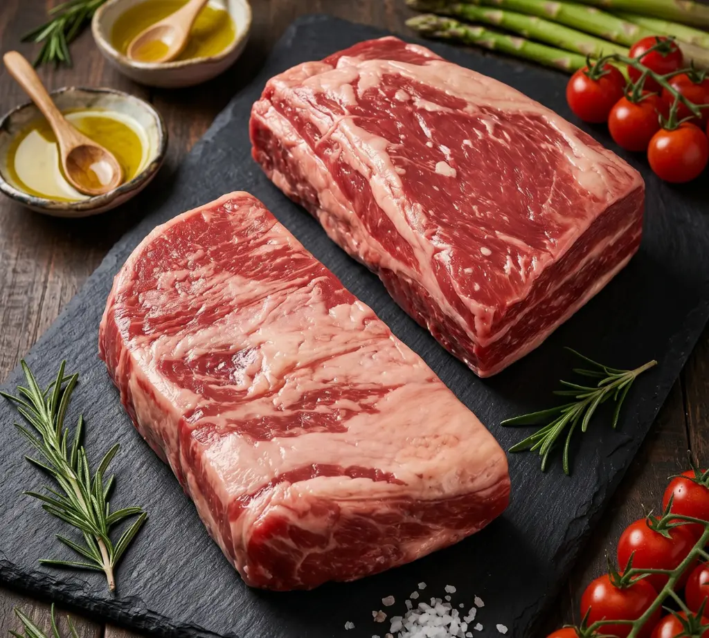 King River Wagyu Beef Karubi Plate MB 0-3  - Mini Block  เนื้อคิงริเวอร์ วากิวออสเตรเลีย คารุบิ เพลท MB 0-3 - เนื้อก้อนตัดแบ่ง