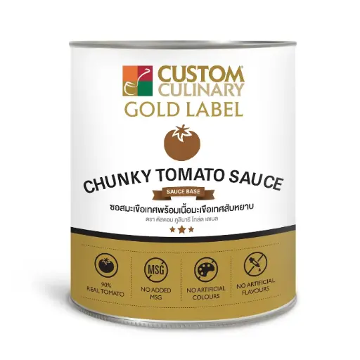 [LGFLQSB01B01] CHUNKY TOMATO SAUCE (Custom Culinary® Gold Label) - PC