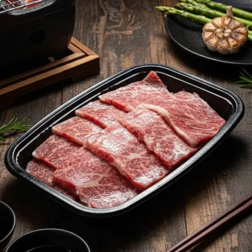 [LMBE01106501] Tokachi Nobels Herb Chuck Roll Yakiniku pack (500g)