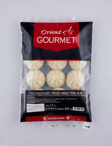 [SMPB001EBOG0001] ซาลาเปาหมูสับ 420g (1bg x 12pcs x 35g) - Pack