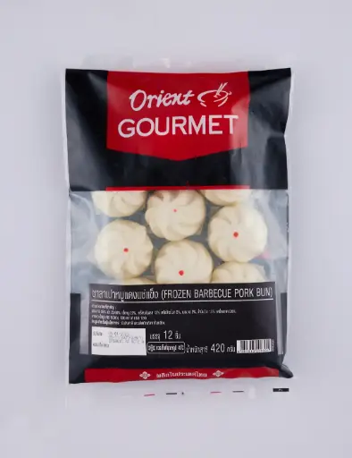 [SBPB001EBOG0001] ซาลาเปาหมูแดง 420g (1bg x 12pcs x 35g) - Pack