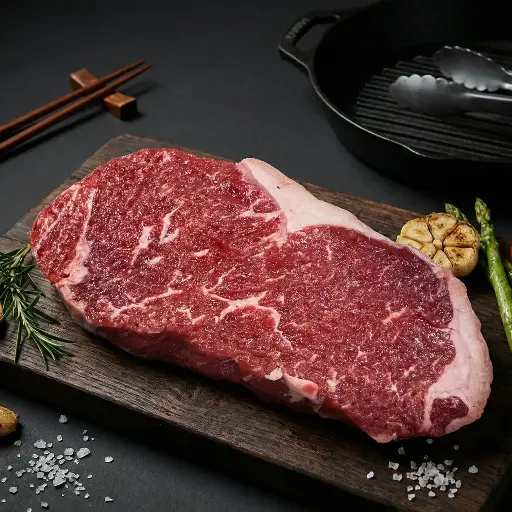 Ruby Reserve Wagyu Beef Striploin MB 4/5 (Frozen) IW/VAC - Full Block
