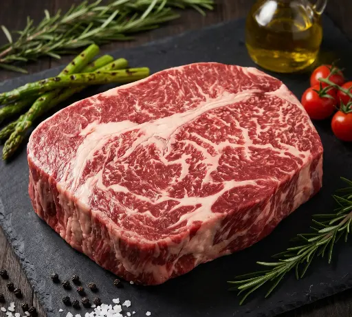Rosedale Ruby 180 Days Grain Fed Beef Chuck Eye Roll - Mini Block  เนื้อโรสเดล รูบี้ ออสเตรเลีย เกรนเฟด 180 วัน ชัค อาย โรล - เนื้อก้อนตัดแบ่ง
