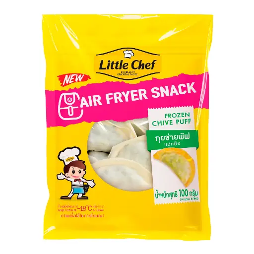 [SCHP002EB000001] กุยช่ายพัฟ สำหรับหม้อทอดไร้น้ำมัน 100g (1bg x 5pcs x 20g) - Pack