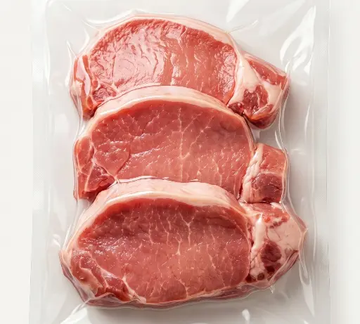 [CMPO121287N] สเต๊กสันนอกหมูปล่อยทุ่ง 500g (3ชิ้น x 165g)