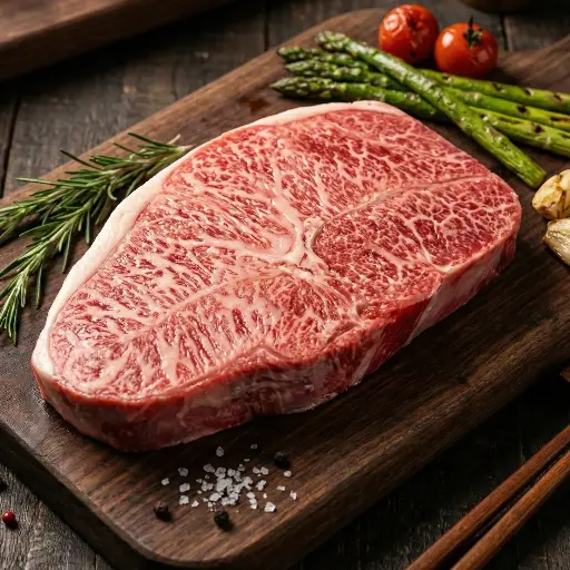 Kagoshima Wagyu Misuji A5 Steak (Portion Cut) เนื้อคาโกชิม่าวากิว มิซูจิ A5 ตัดสเต็ค