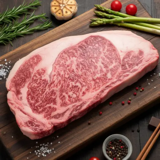 Miyazaki Wagyu A5 Ribeye Steak (Portion Cut) เนื้อมิยาซากิวากิว ริปอาย A5 ตัดสเต็ค
